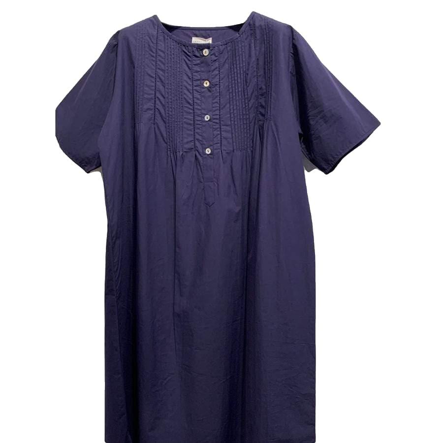 Organic Nightdress Sunday Navy