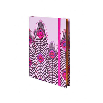 Peacock Heart Deluxe Journal