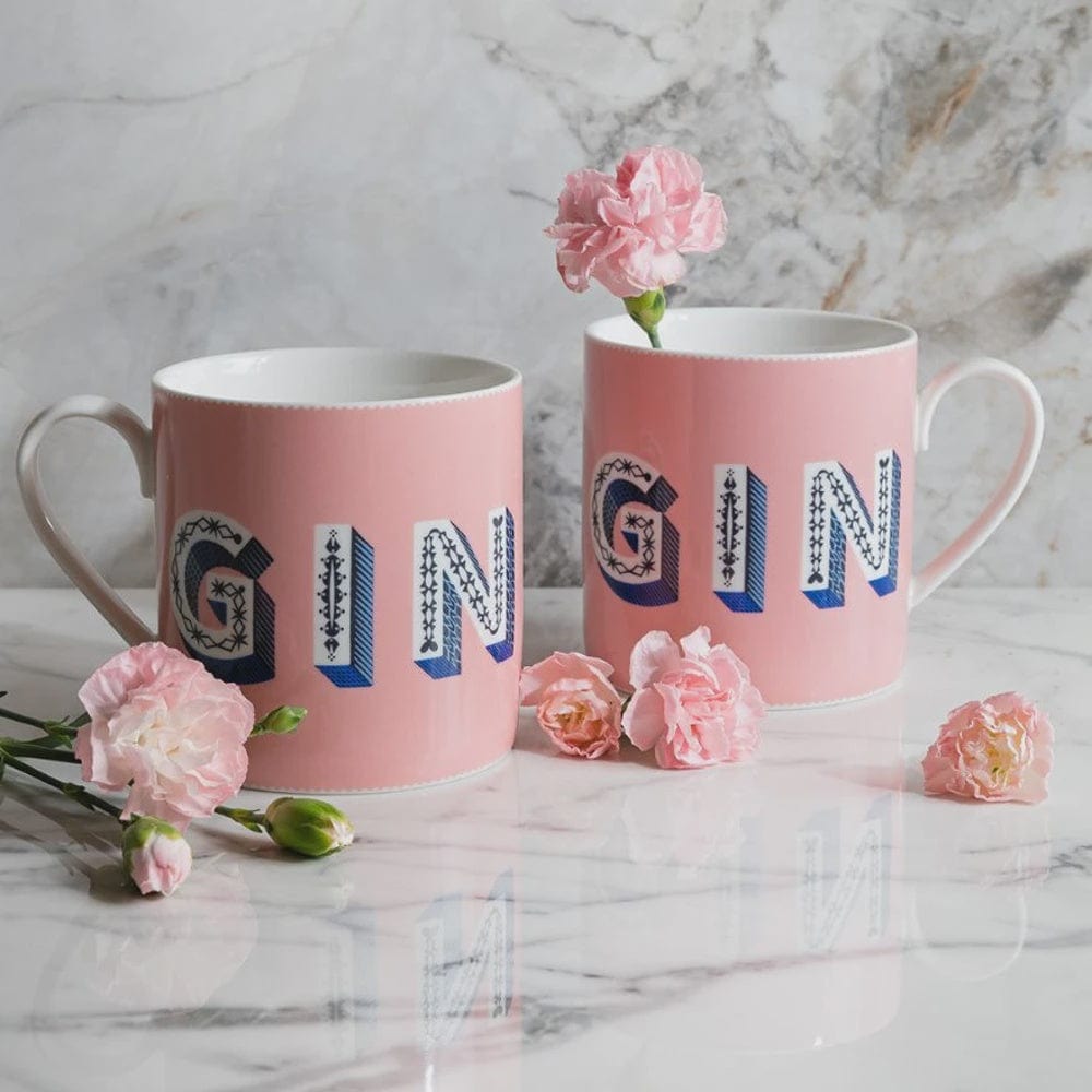 Porcelain Mug | Gin Pink