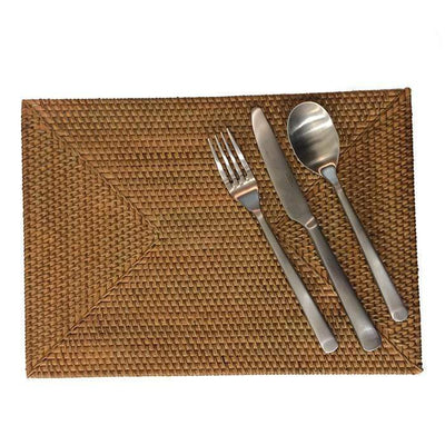 Rattan Placemat Rectangle