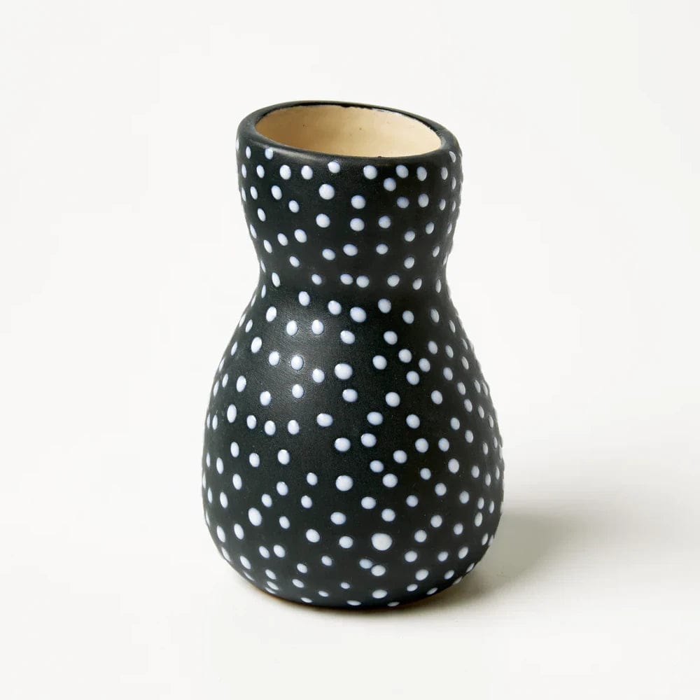 Saturday Vase | Flicker Black