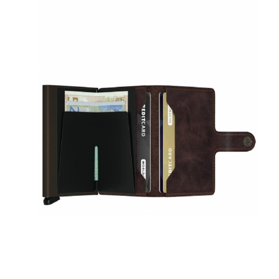 Secrid Mini Wallet | Vintage Chocolate