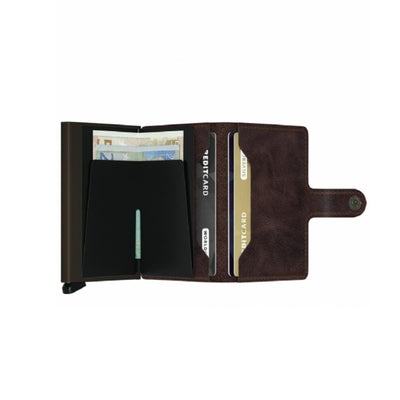 Secrid Mini Wallet | Vintage Chocolate
