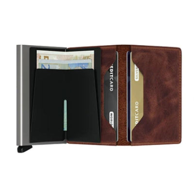 Secrid Slim Wallet | Vintage Brown