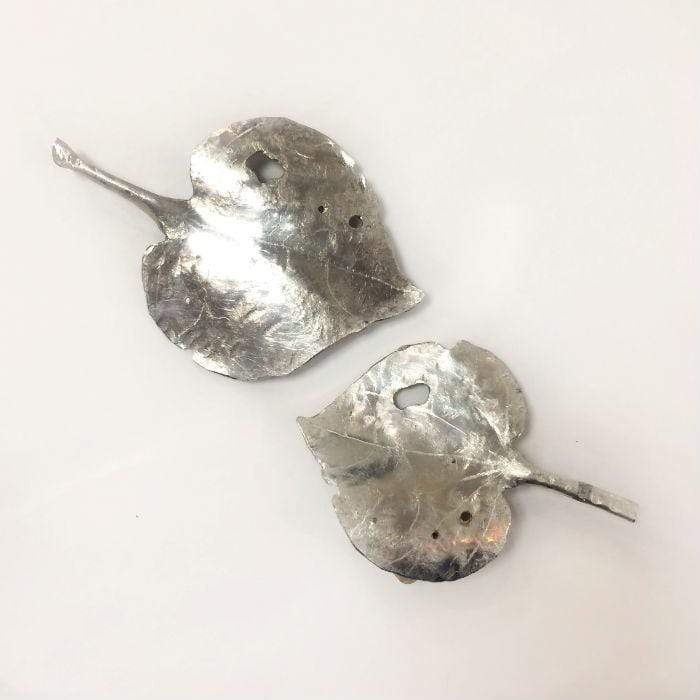 Silver Kawakawa Brooch