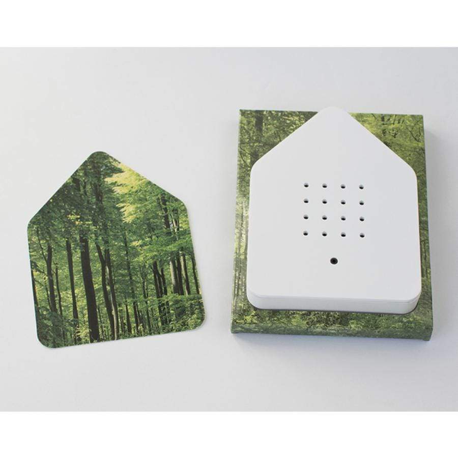 Zwitscherbox Singing bird box | White