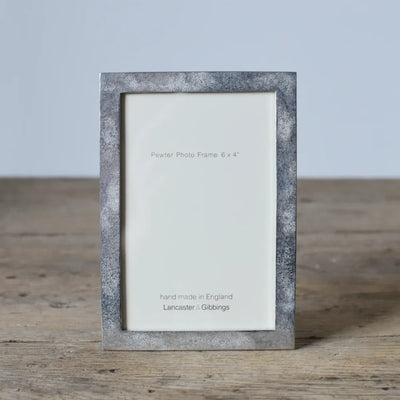 4 x 6 Pewter Photo Frame | Sandstone