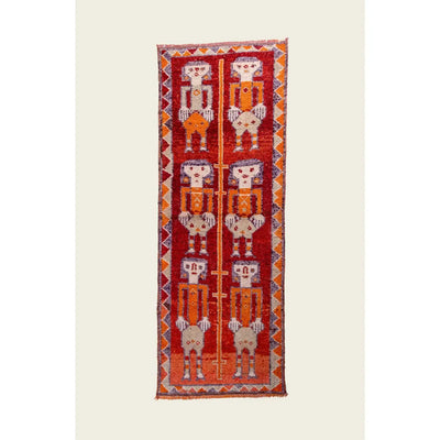 Vintage Herki Runner 1111 | 250 x 90 cm