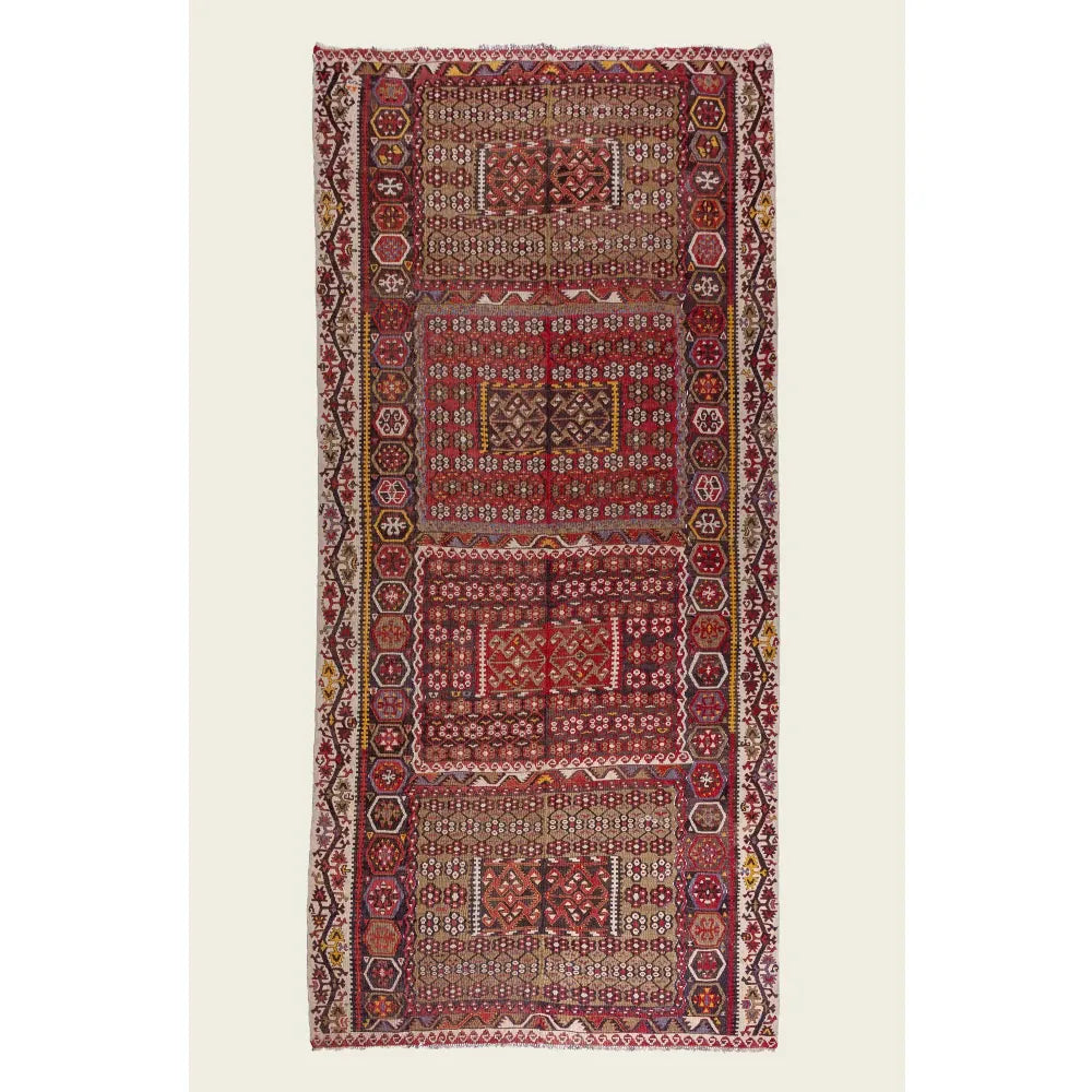 Hand Knotted Vintage Turkish Anatolian Rug 114 | 402 x 188cm