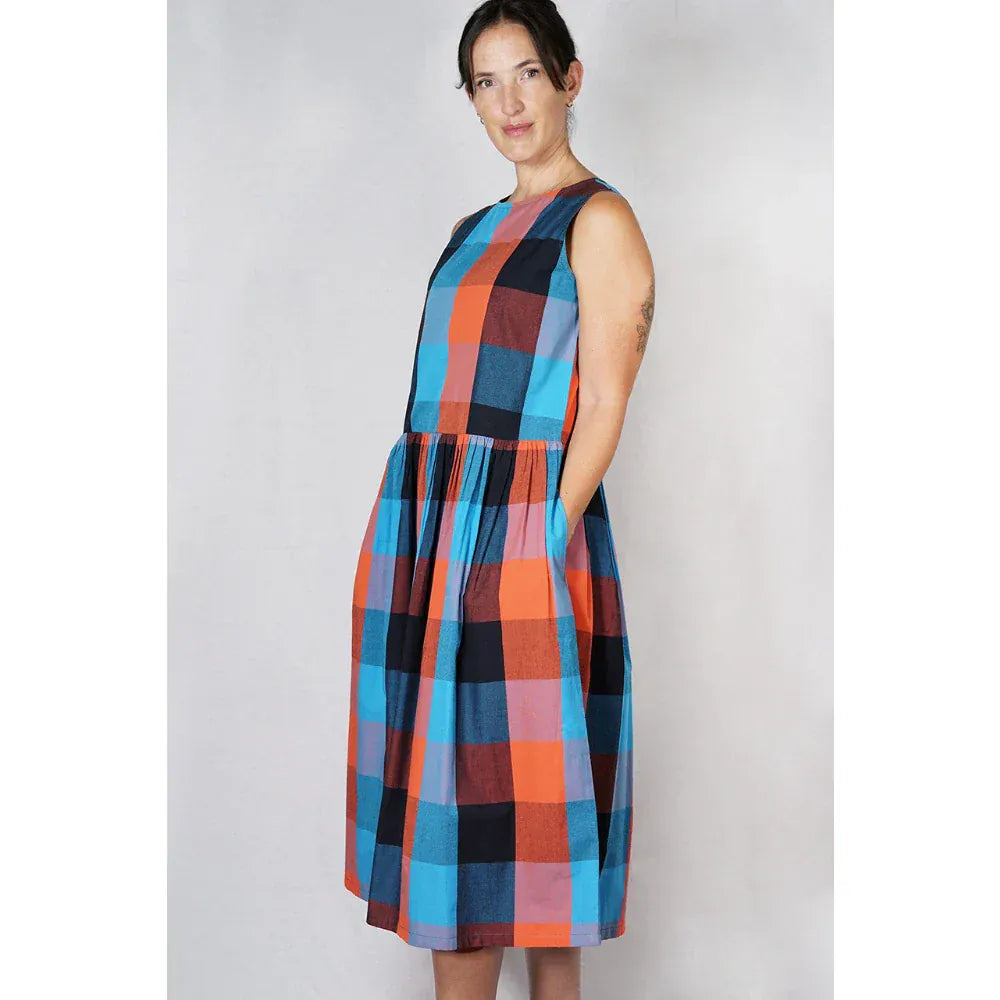 Acacia Dress | Cotton Check