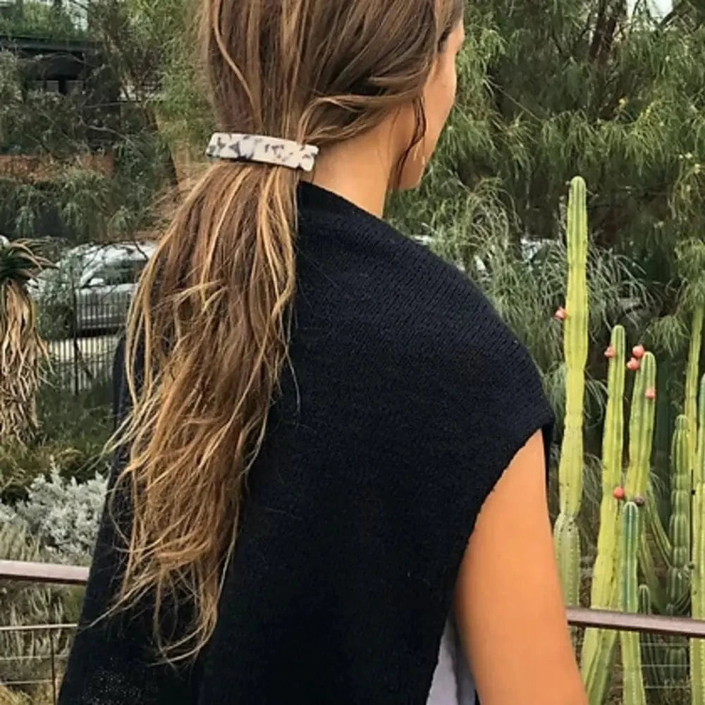 Acetate Barrette | Light Turtle