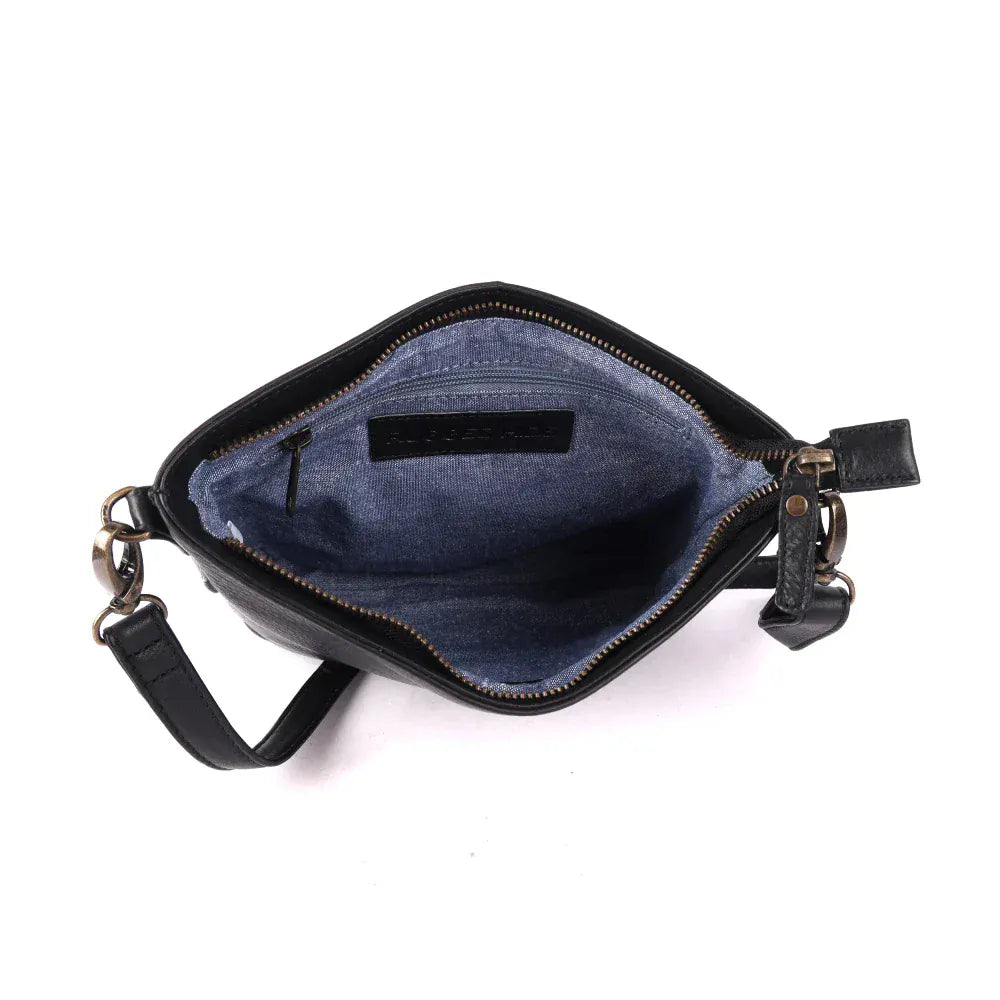 Amsterdam Crossbody Bag | Black