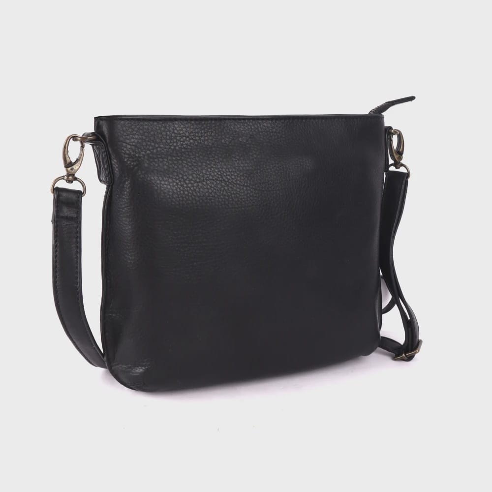 Amsterdam Crossbody Bag | Black