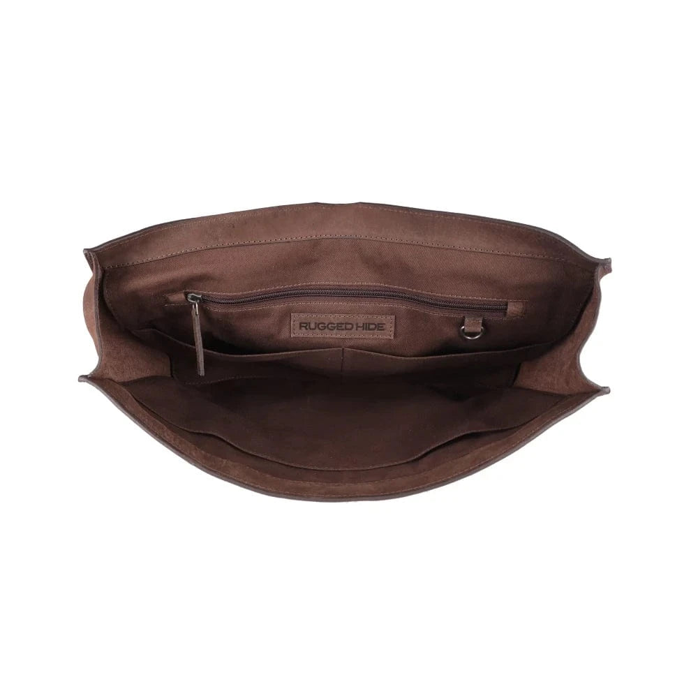 Beijing Leather Satchel | Dark Brown