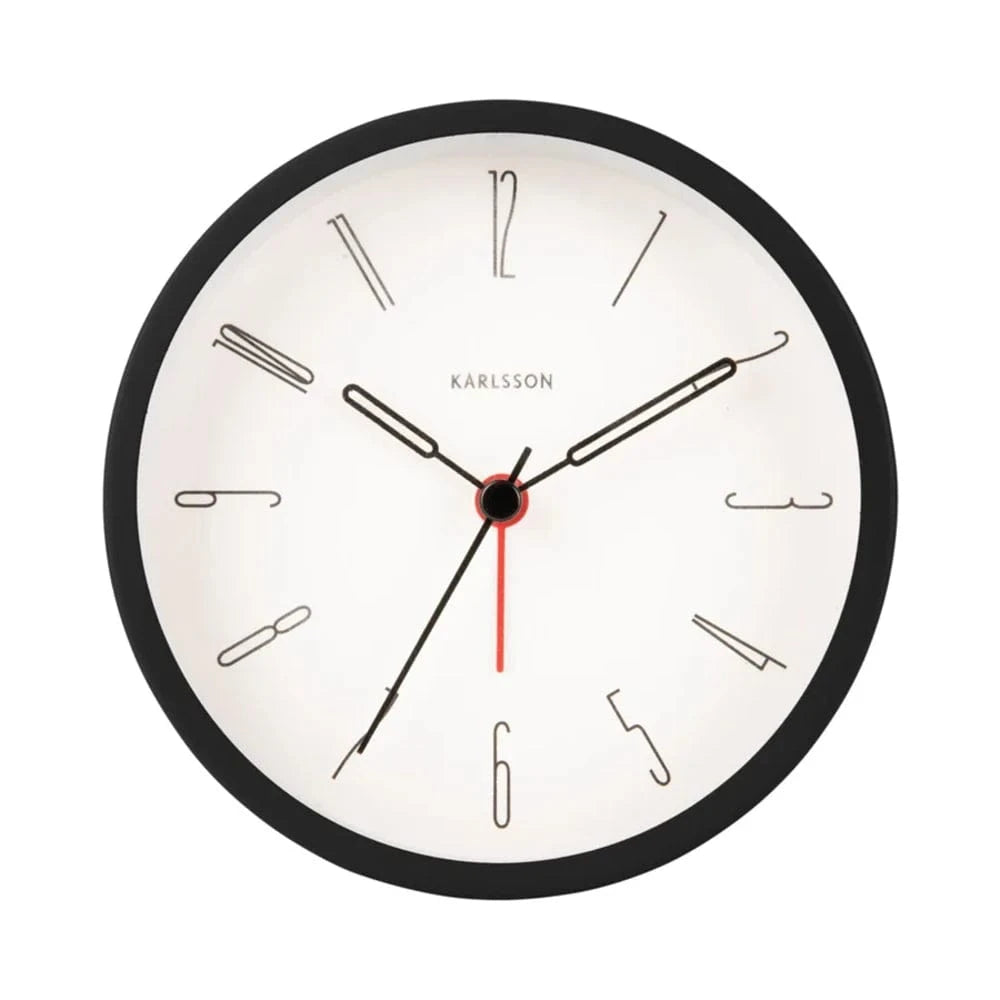 Belle Alarm Clock | Black