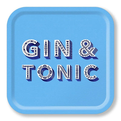 Birchwood Tray | Gin & Tonic | Sky Blue