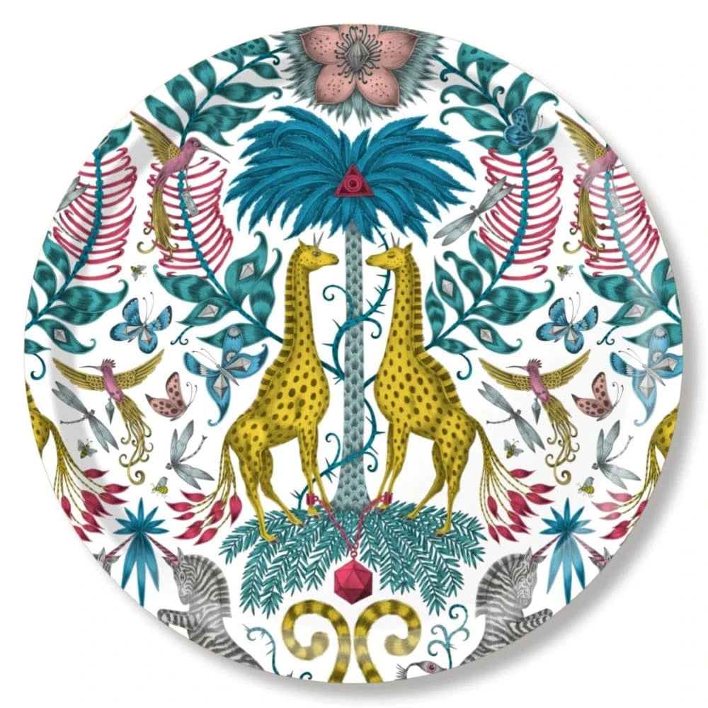 Birchwood Tray Large Round | Kruger Multi