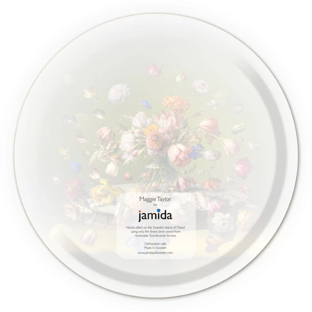 Jamida Birchwood Tray Small Round | The Occasion