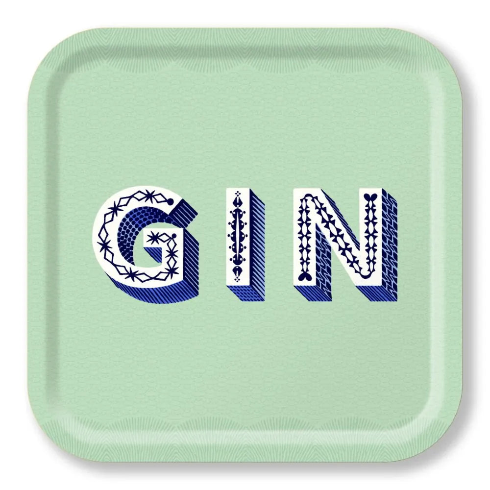 Birchwood Tray Square | Gin | Mint