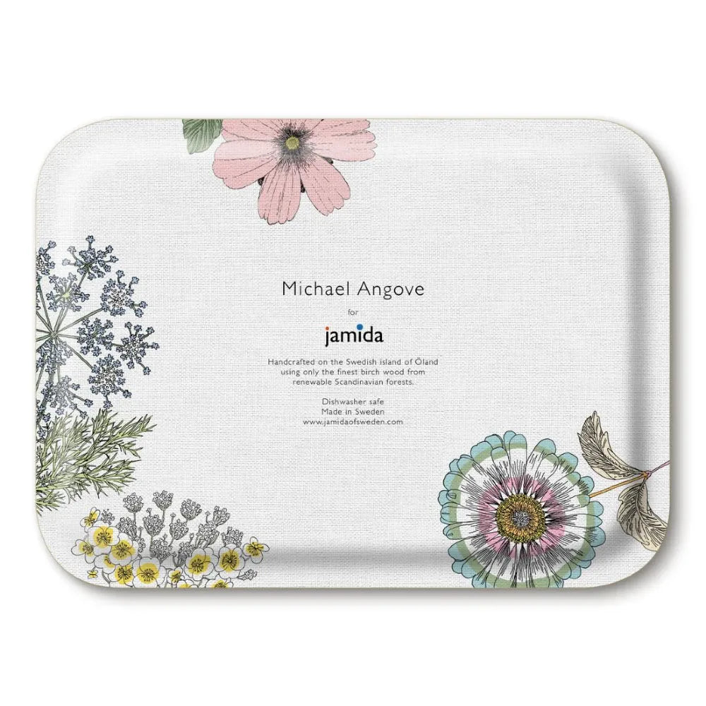 Birchwood Tray | Sunflower Navy