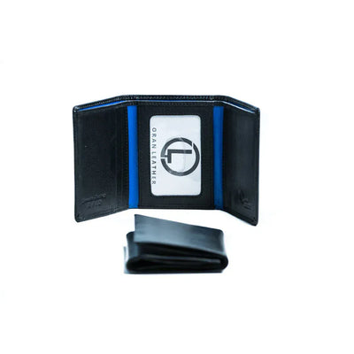 Black/Cobalt Marcus Wallet