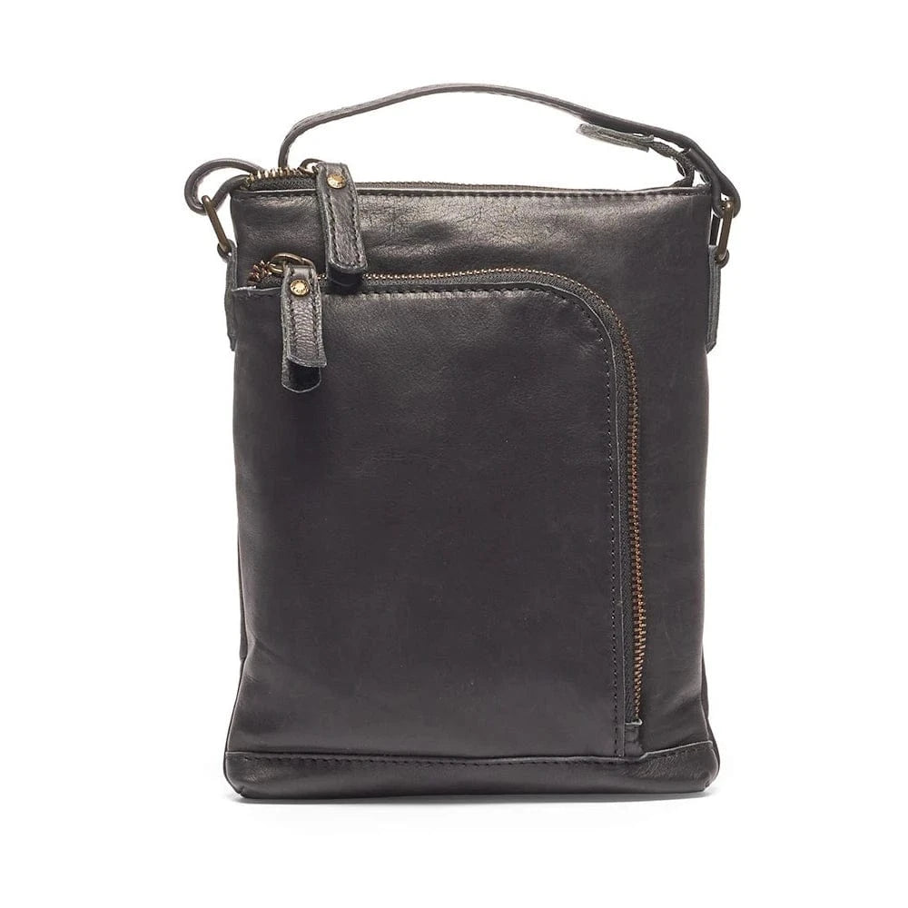 Black Freya Cross Body Bag