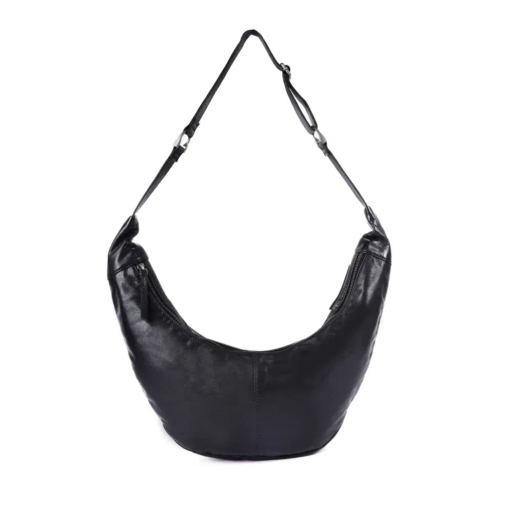 Black Hawkesbury Leather Bag