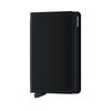 Secrid Slim Wallet Matte Leather Black