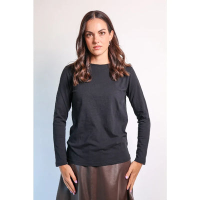 Black / X Small Velveteen Rabbit | Lucie Long Sleeve Tee
