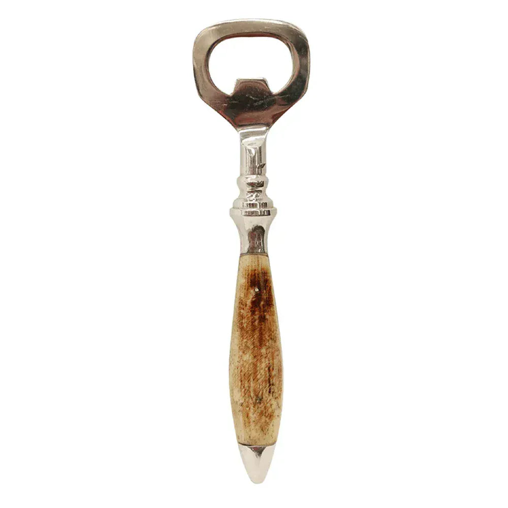 Bottle Opener with Bone Handle