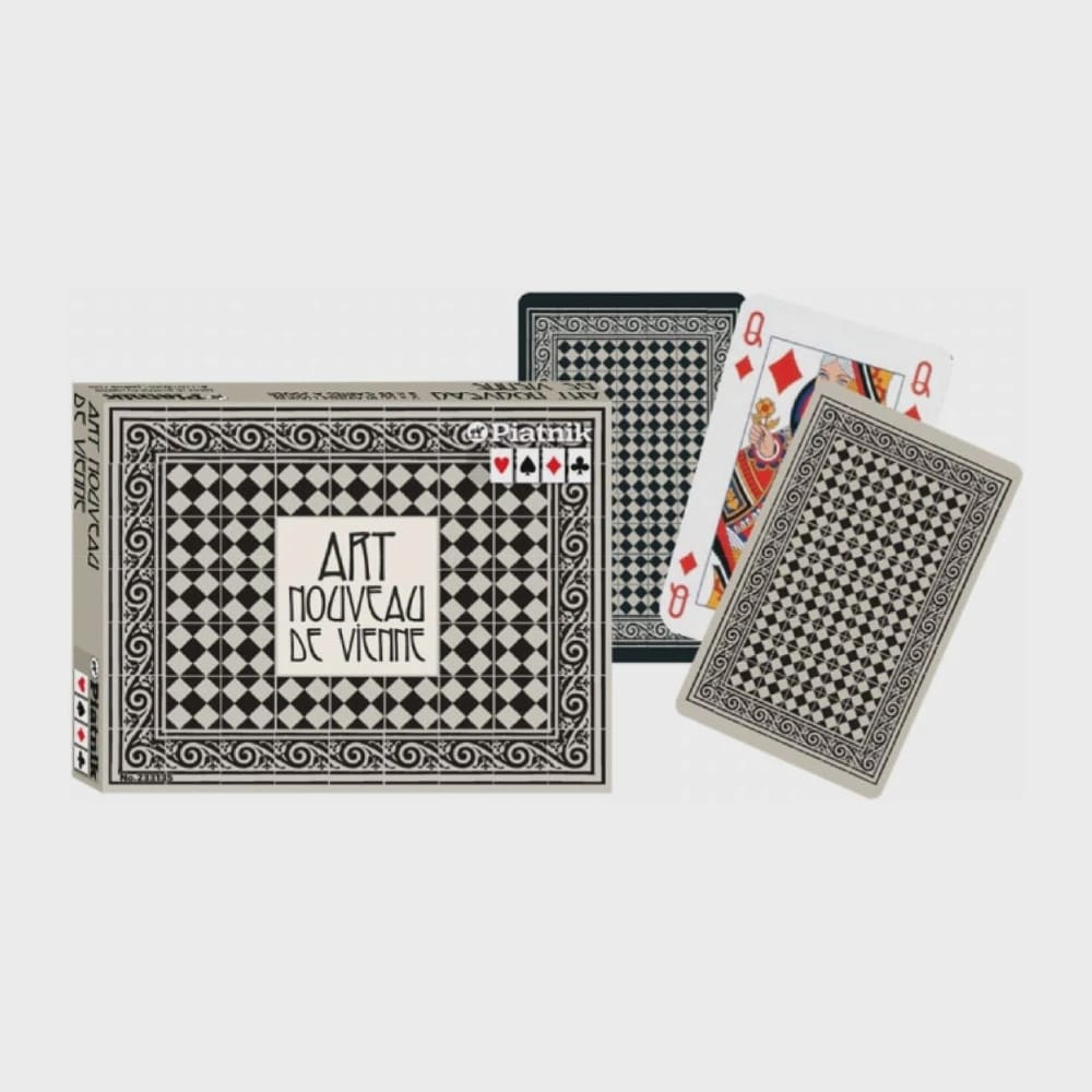 Bridge Playing Cards | Art Nouveau de Vienne