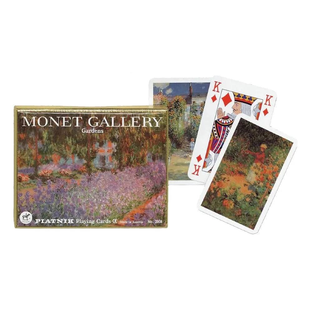 Bridge Playing Cards | Monet Gardens