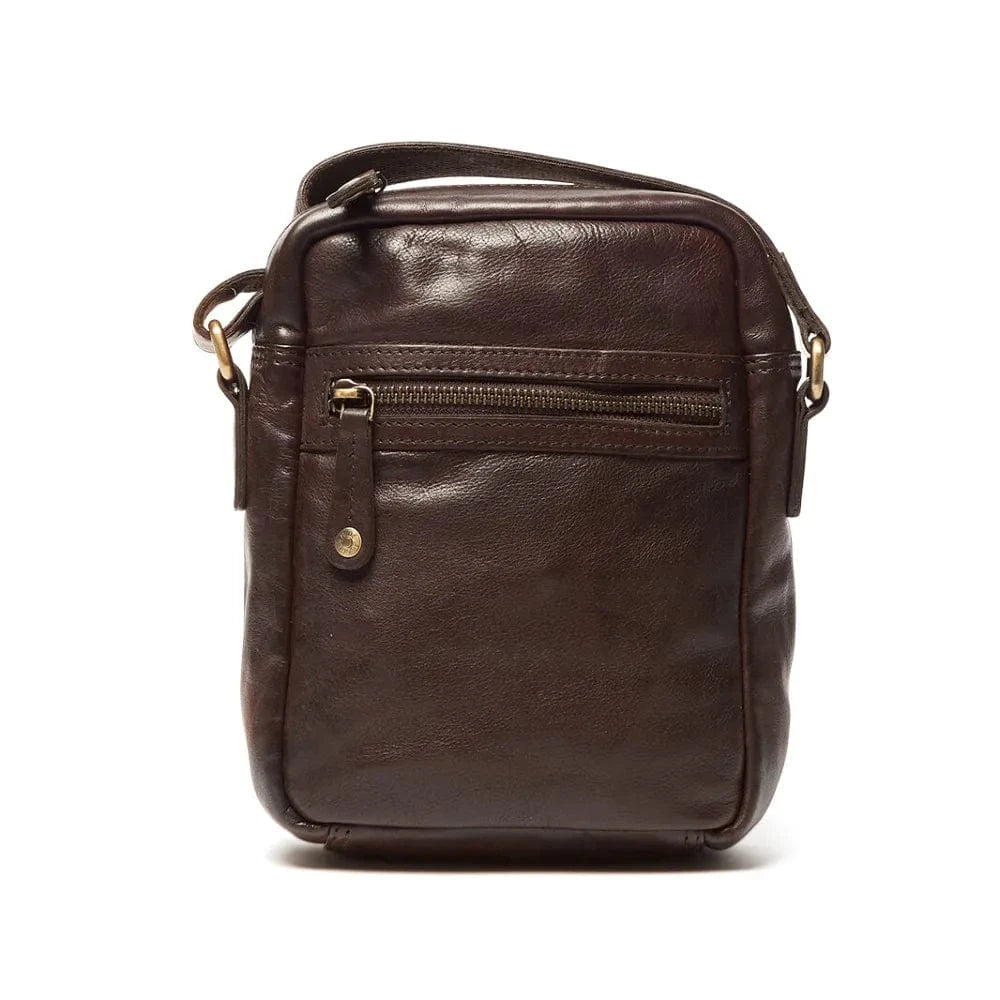 Brown Copenhagen Leather Satchel