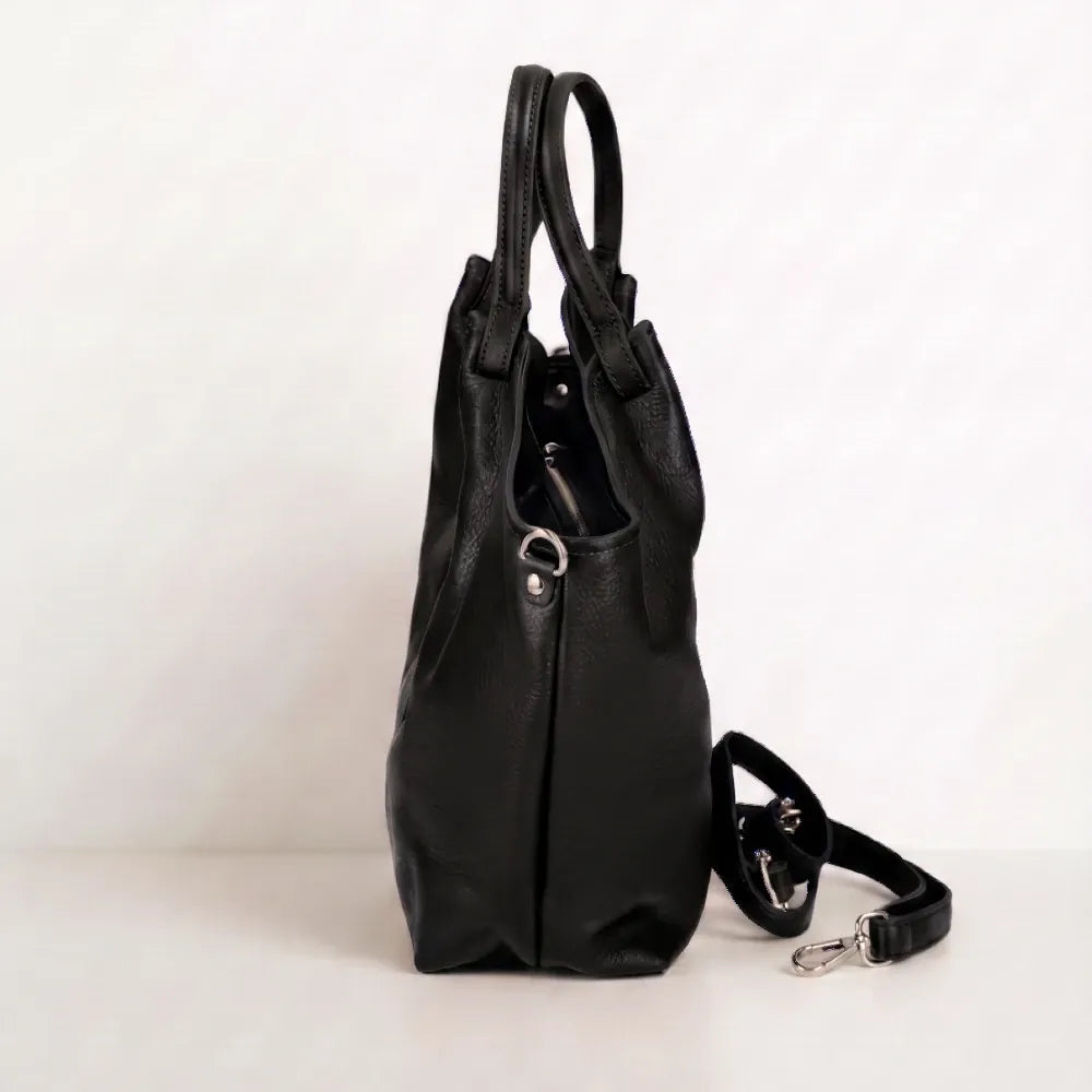 Calf-Skin Rosa Bag Black