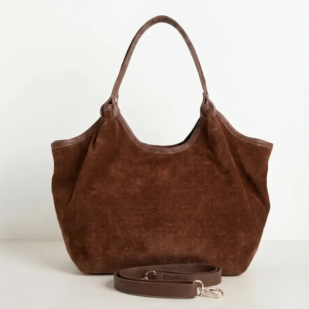 Calf-Suede Rosina Bag