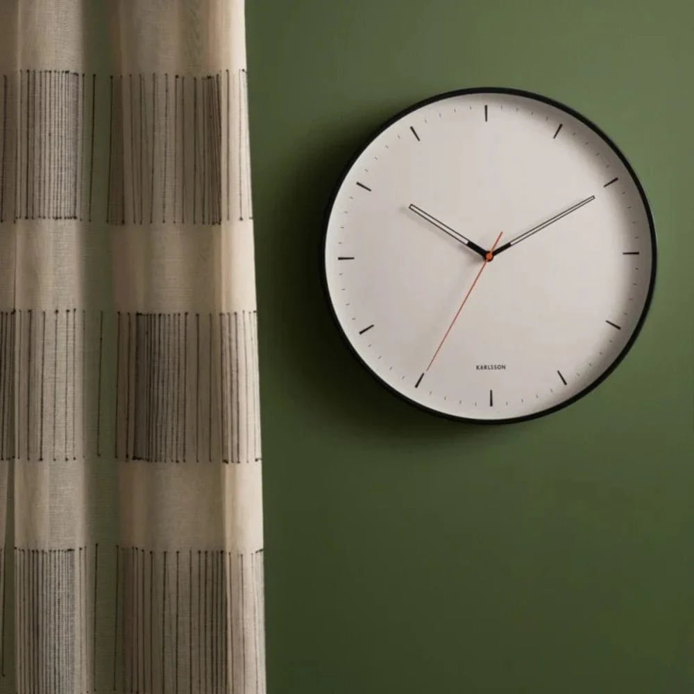 Calm Wall Clock | Black