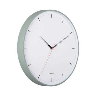 Calm Wall Clock | Grayed Jade
