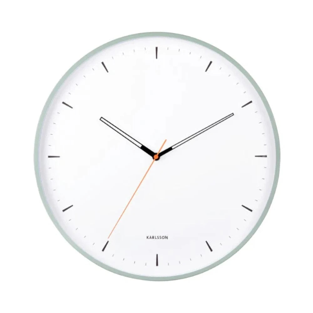 Calm Wall Clock | Grayed Jade