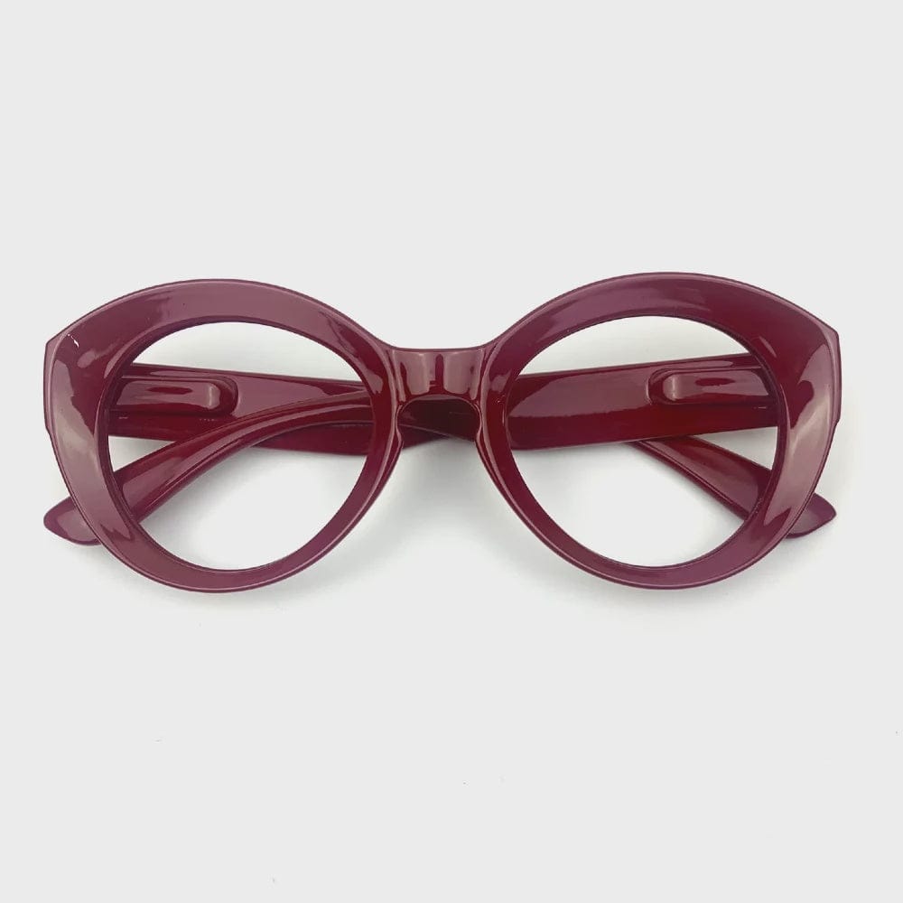Captivated Eyewear | Ursula | Burgundy