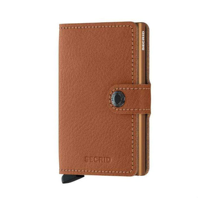 Caramello Secrid Mini Wallet Veg Tanned | Caramello