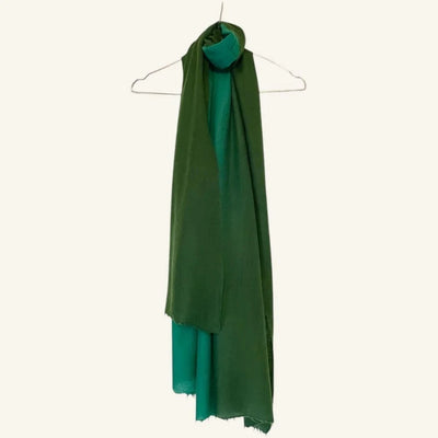 Cashmere Wool Scarf | Extraordinary Luxury Shades | Teal