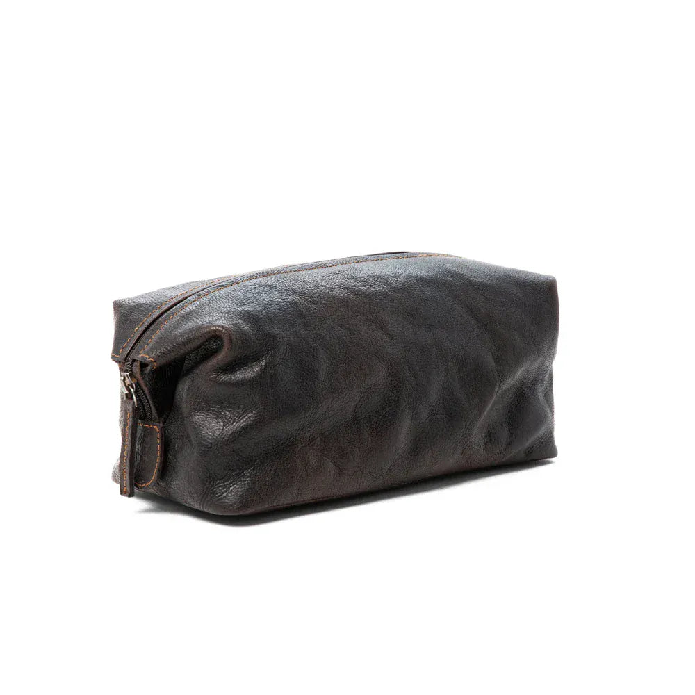 Christopher Leather Wash Bag