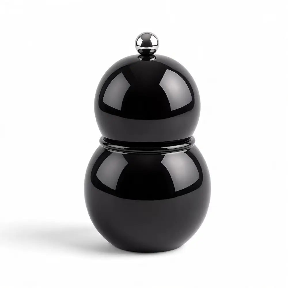 Chubby Salt or Pepper Grinder 12cm | Black