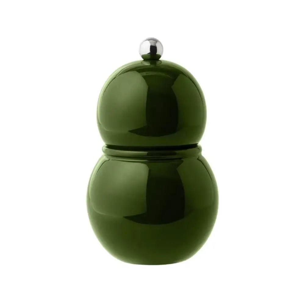 Chubby Salt or Pepper Grinder 12cm | Khaki