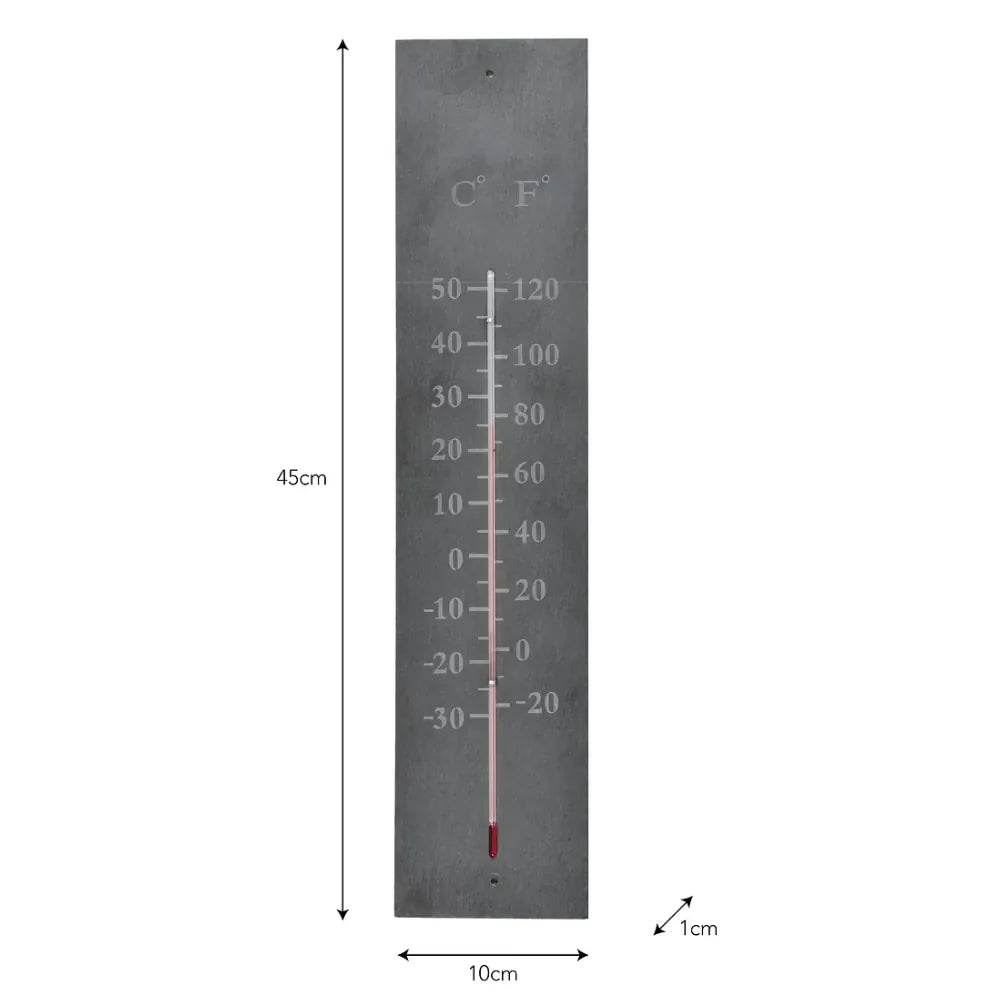 Classic Thermometer | Slate Natural
