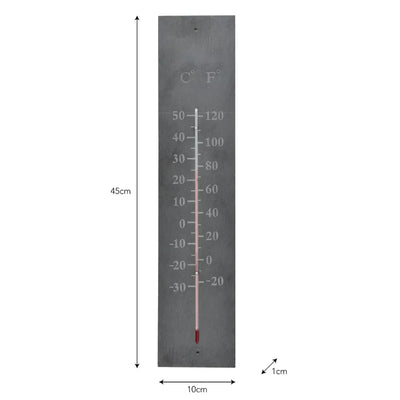 Classic Thermometer | Slate Natural