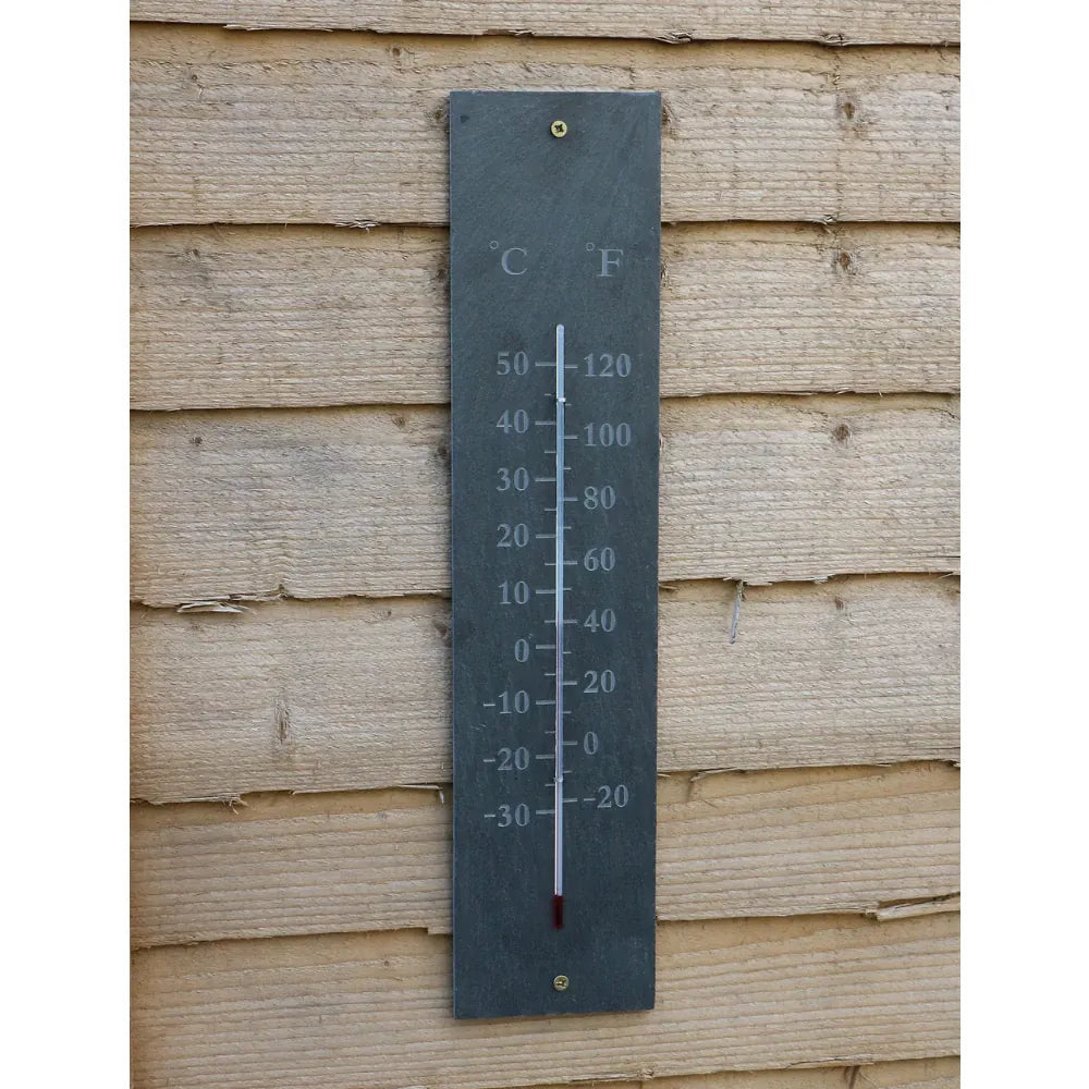 Classic Thermometer | Slate Natural