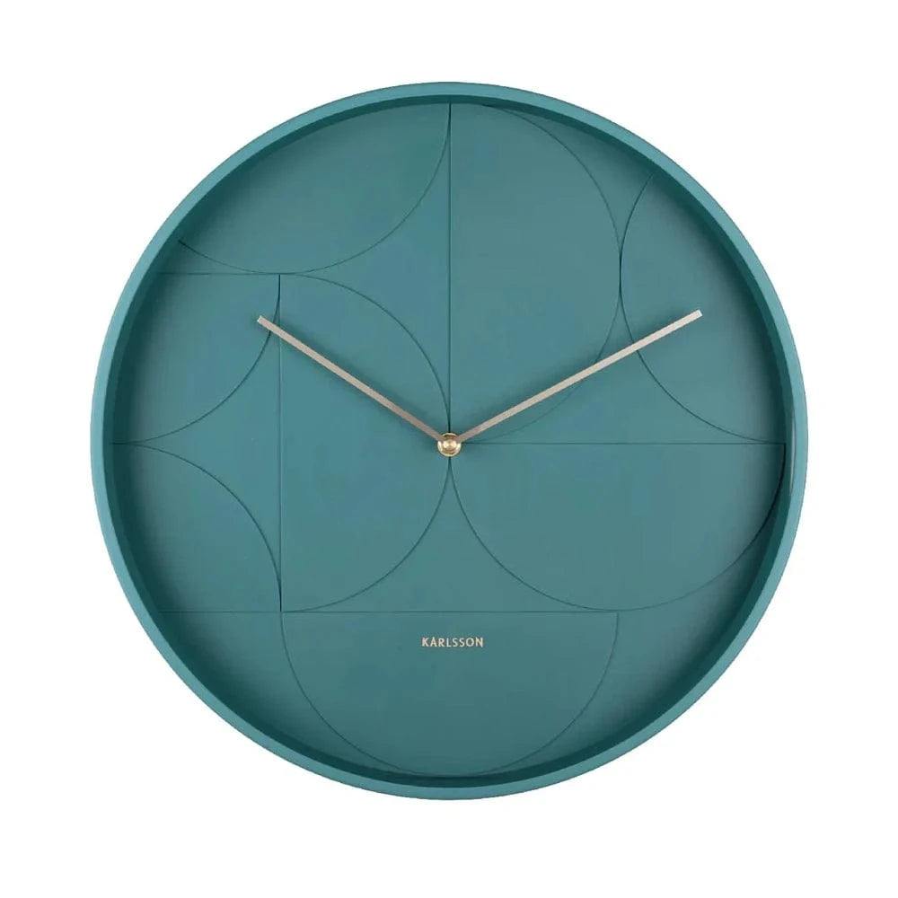 Echelon Wall Clock | Dark Blue