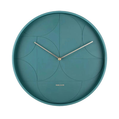 Echelon Wall Clock | Dark Blue