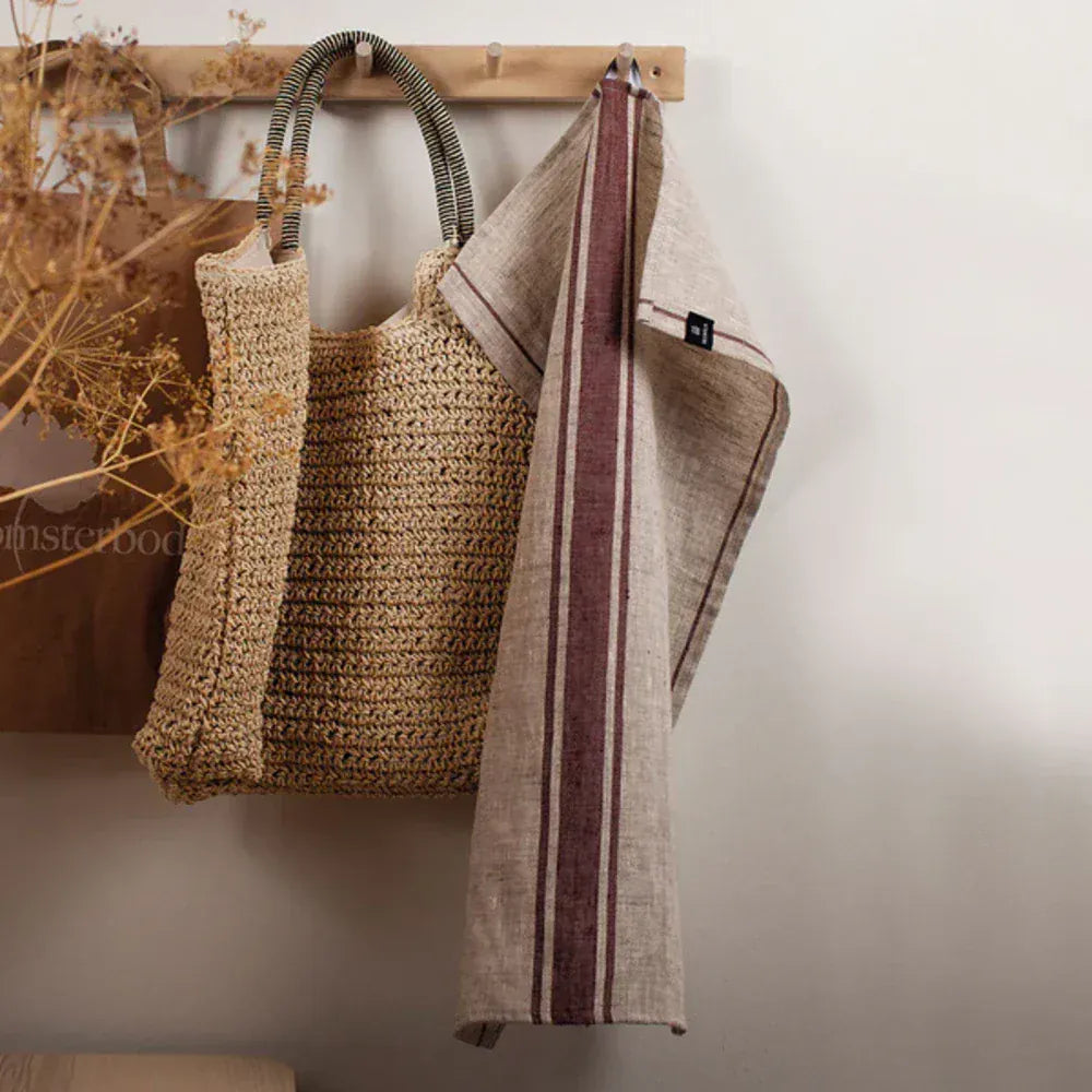 Elin Kitchen Towel | Lingonberry | 2 pack